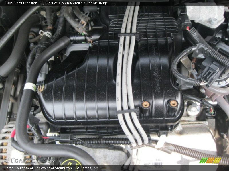 Spruce Green Metallic / Pebble Beige 2005 Ford Freestar SEL