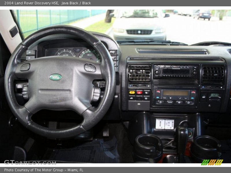 Java Black / Black 2004 Land Rover Discovery HSE