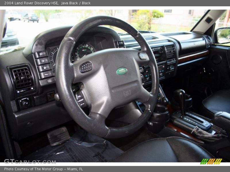  2004 Discovery HSE Black Interior