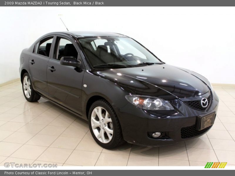 Black Mica / Black 2009 Mazda MAZDA3 i Touring Sedan