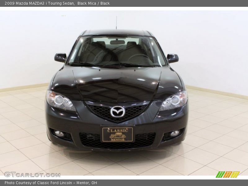 Black Mica / Black 2009 Mazda MAZDA3 i Touring Sedan