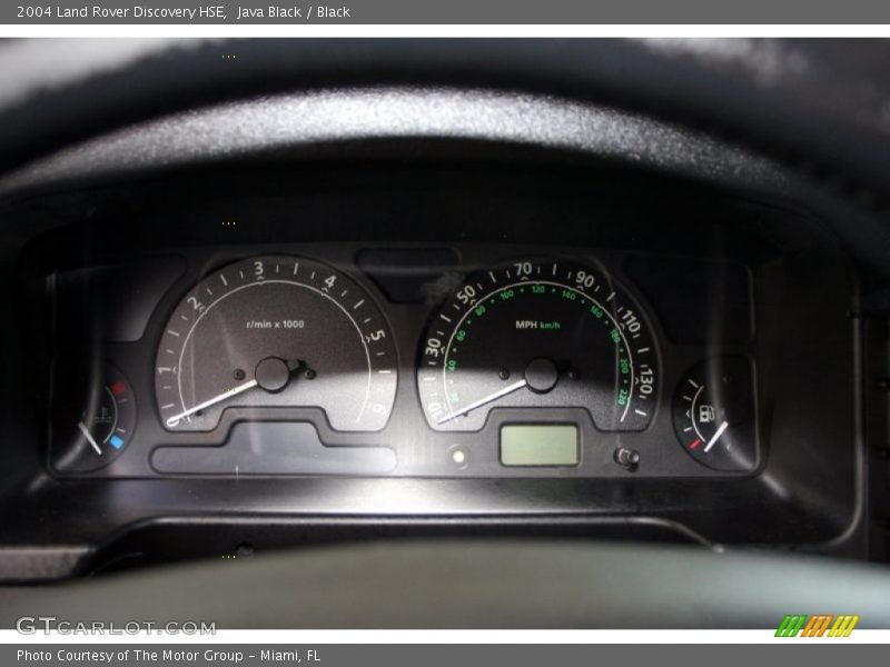 Java Black / Black 2004 Land Rover Discovery HSE
