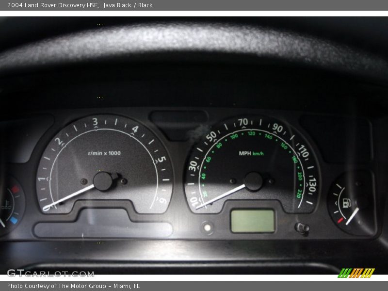 Java Black / Black 2004 Land Rover Discovery HSE