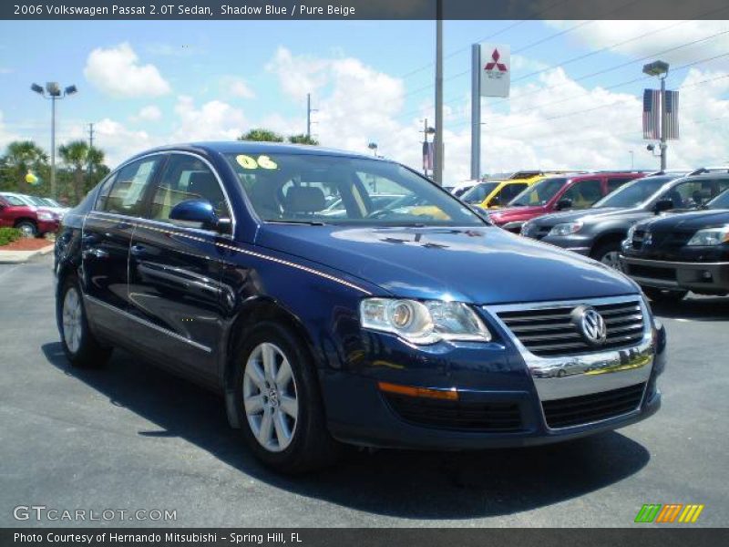 Shadow Blue / Pure Beige 2006 Volkswagen Passat 2.0T Sedan