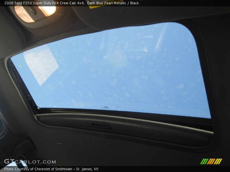 Dark Blue Pearl Metallic / Black 2008 Ford F350 Super Duty FX4 Crew Cab 4x4
