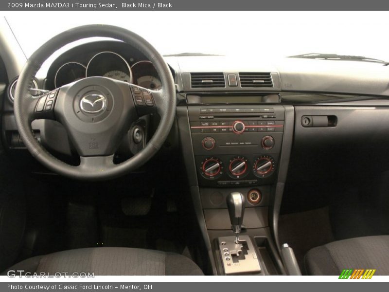 Black Mica / Black 2009 Mazda MAZDA3 i Touring Sedan