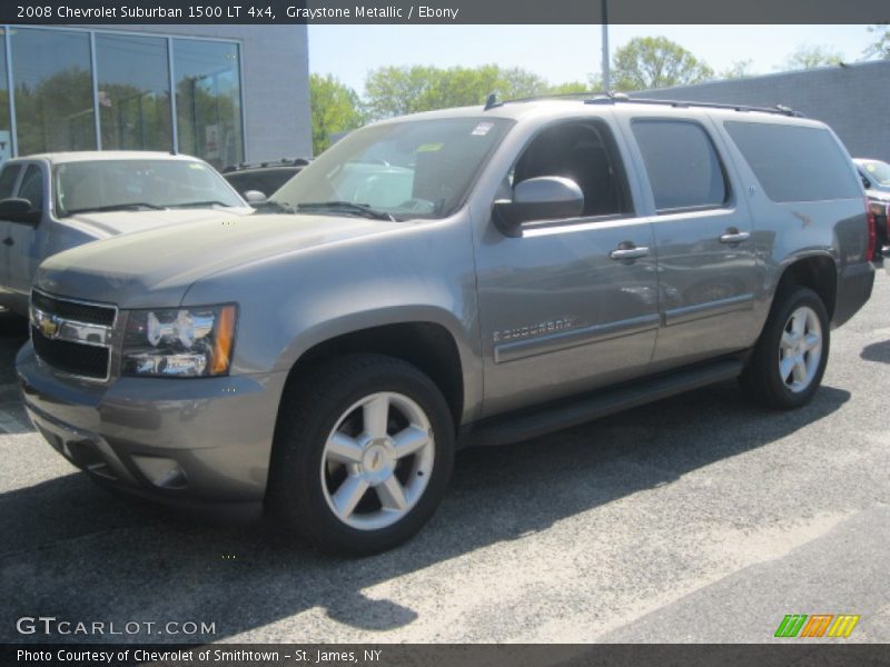 Graystone Metallic / Ebony 2008 Chevrolet Suburban 1500 LT 4x4