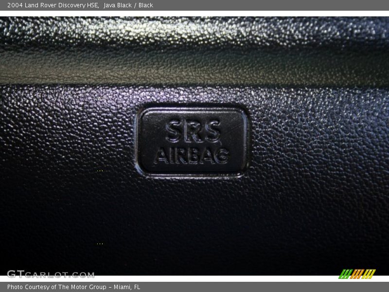 Java Black / Black 2004 Land Rover Discovery HSE