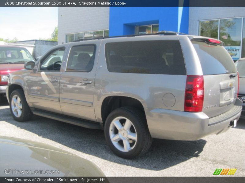 Graystone Metallic / Ebony 2008 Chevrolet Suburban 1500 LT 4x4