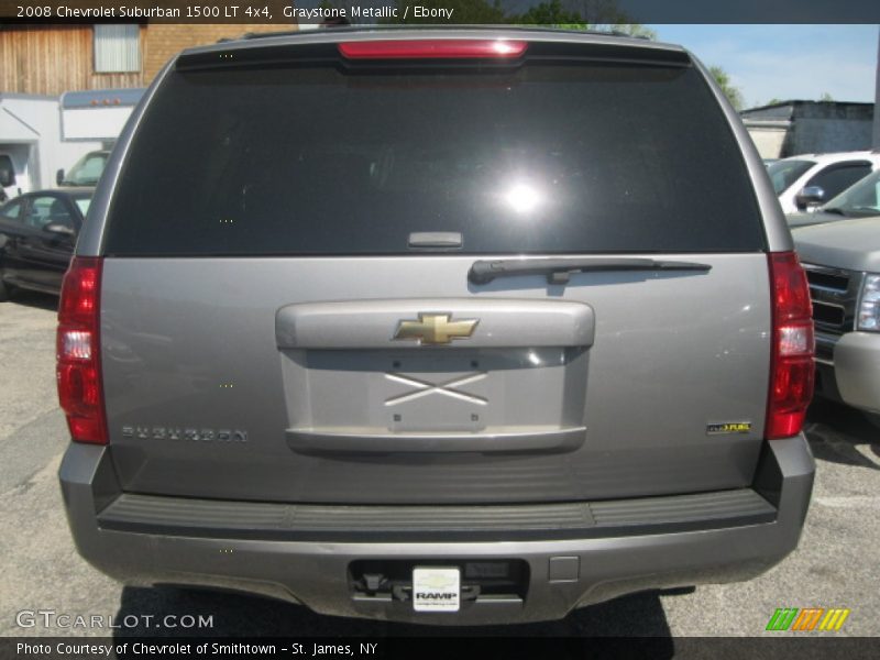 Graystone Metallic / Ebony 2008 Chevrolet Suburban 1500 LT 4x4