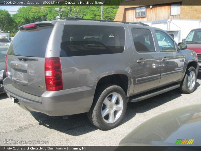 Graystone Metallic / Ebony 2008 Chevrolet Suburban 1500 LT 4x4