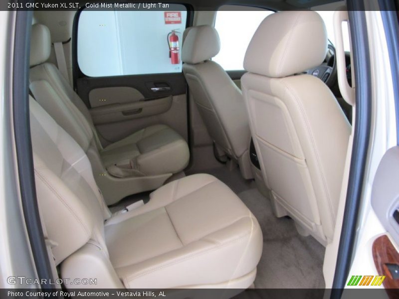 Gold Mist Metallic / Light Tan 2011 GMC Yukon XL SLT