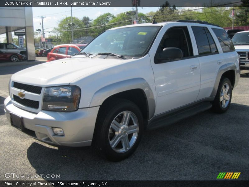 Summit White / Ebony 2008 Chevrolet TrailBlazer LT 4x4