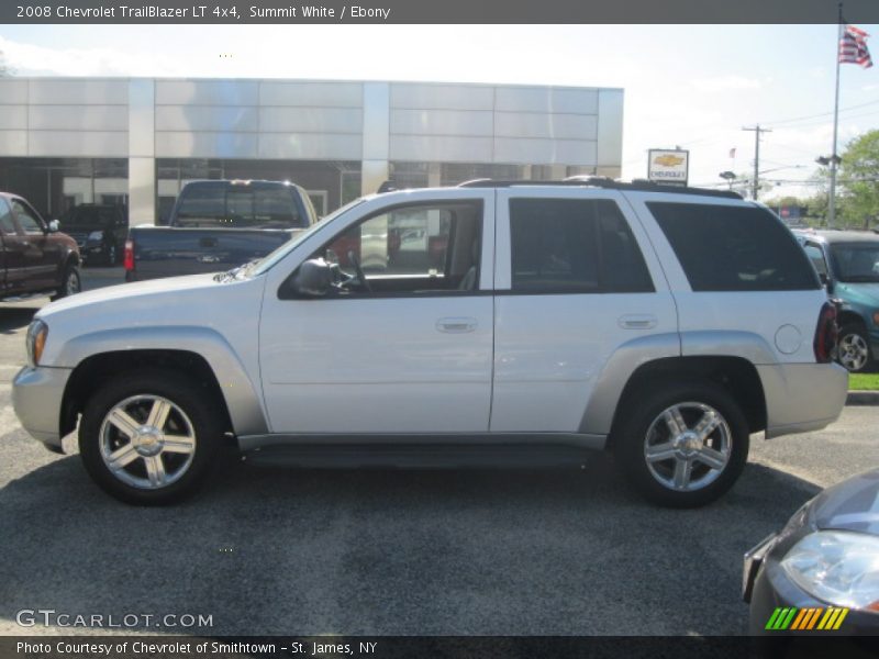 Summit White / Ebony 2008 Chevrolet TrailBlazer LT 4x4