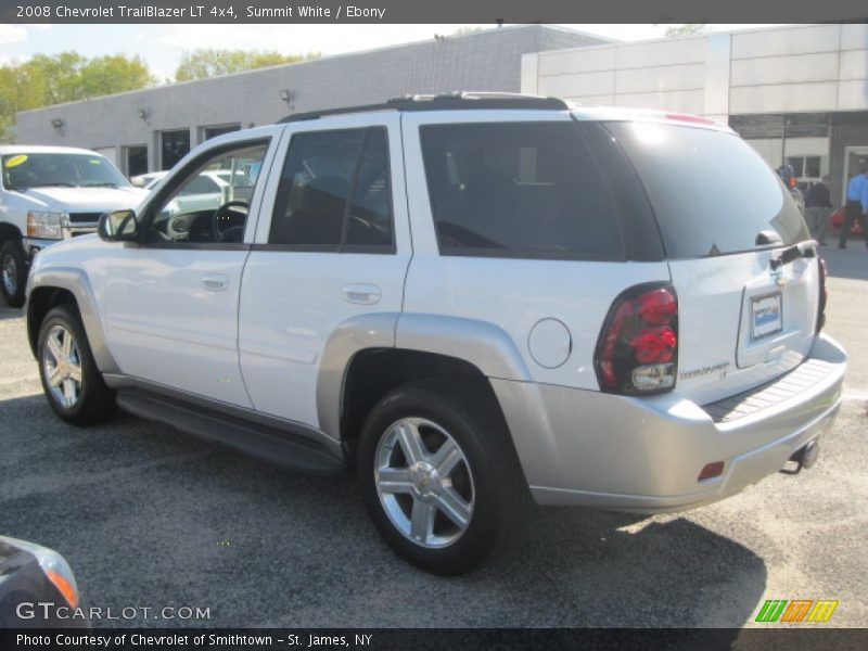 Summit White / Ebony 2008 Chevrolet TrailBlazer LT 4x4