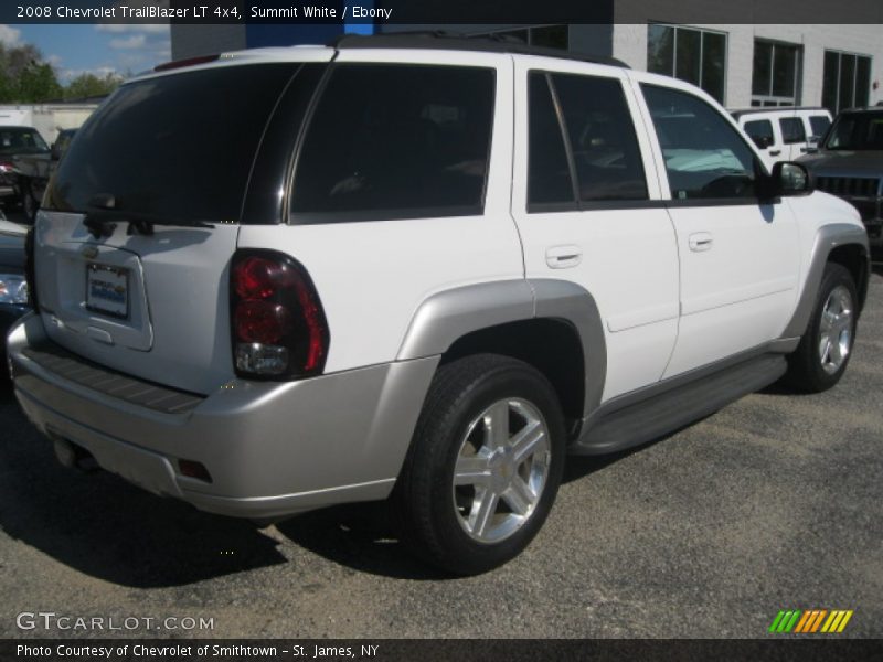 Summit White / Ebony 2008 Chevrolet TrailBlazer LT 4x4
