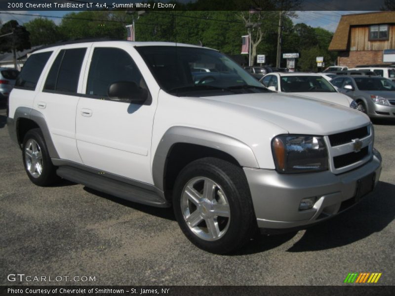 Summit White / Ebony 2008 Chevrolet TrailBlazer LT 4x4