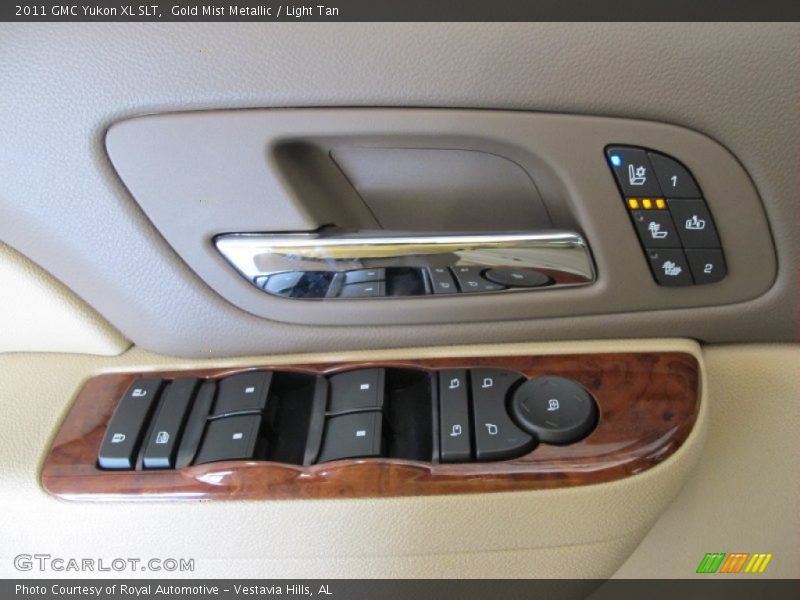 Gold Mist Metallic / Light Tan 2011 GMC Yukon XL SLT