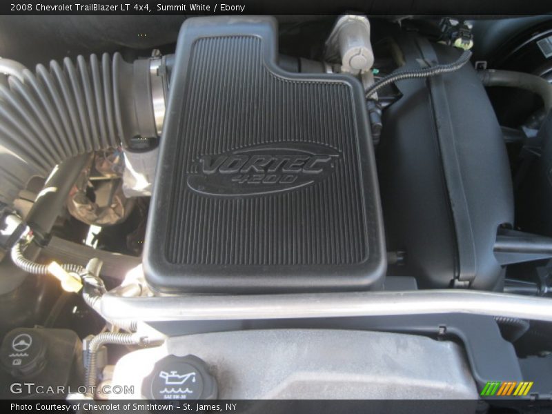 Summit White / Ebony 2008 Chevrolet TrailBlazer LT 4x4