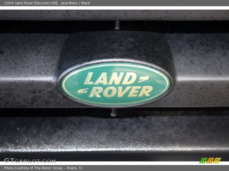 Java Black / Black 2004 Land Rover Discovery HSE