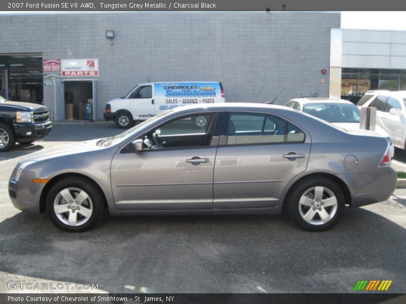 Tungsten Grey Metallic / Charcoal Black 2007 Ford Fusion SE V6 AWD