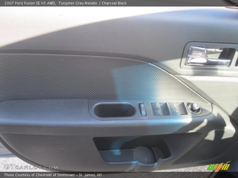 Tungsten Grey Metallic / Charcoal Black 2007 Ford Fusion SE V6 AWD
