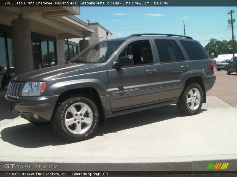 Graphite Metallic / Dark Slate Gray/Light Slate Gray 2003 Jeep Grand Cherokee Overland 4x4