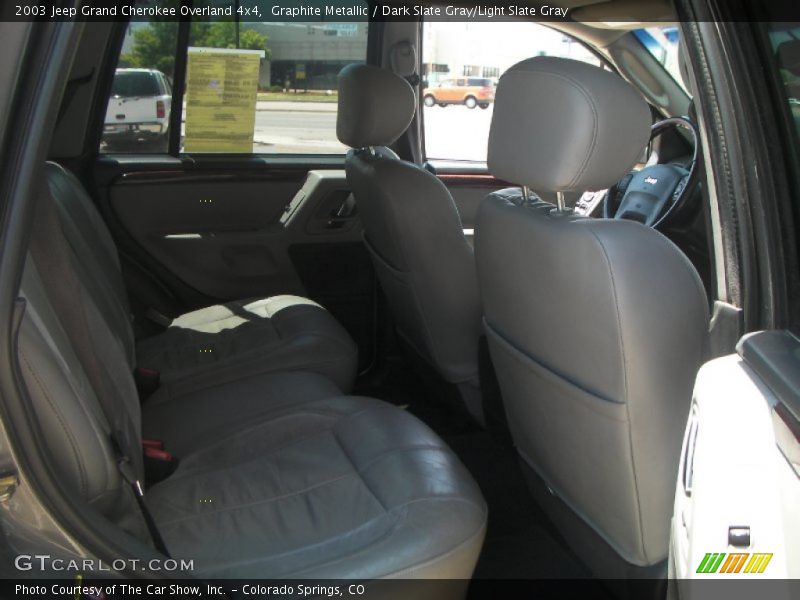 Graphite Metallic / Dark Slate Gray/Light Slate Gray 2003 Jeep Grand Cherokee Overland 4x4