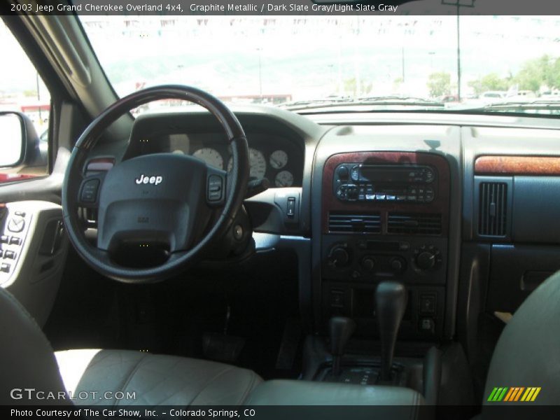 Graphite Metallic / Dark Slate Gray/Light Slate Gray 2003 Jeep Grand Cherokee Overland 4x4