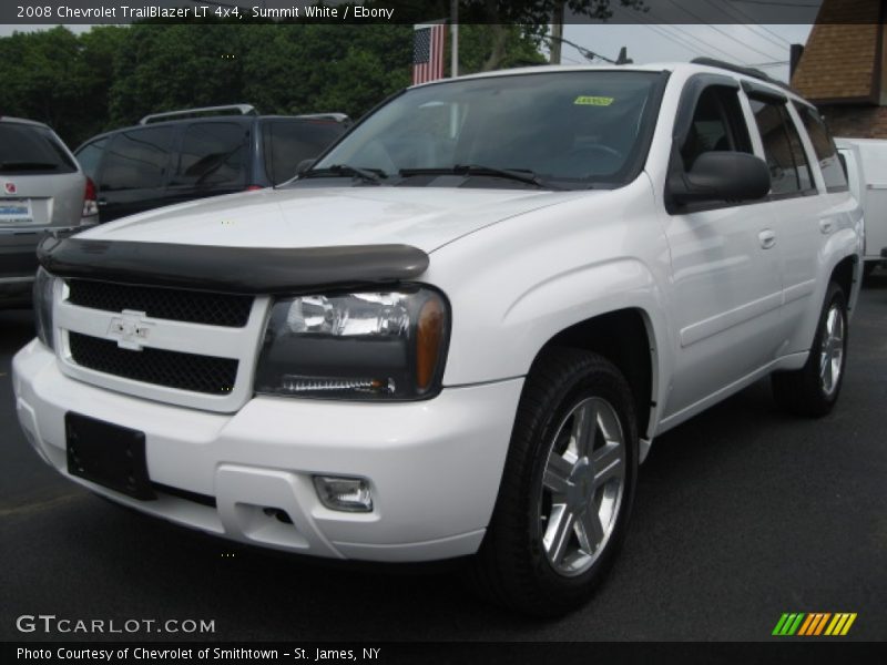 Summit White / Ebony 2008 Chevrolet TrailBlazer LT 4x4
