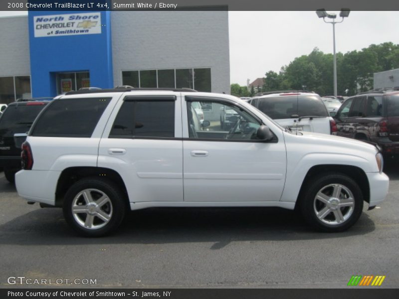 Summit White / Ebony 2008 Chevrolet TrailBlazer LT 4x4