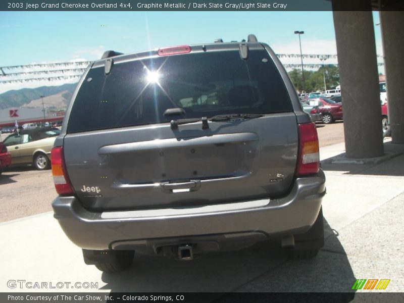 Graphite Metallic / Dark Slate Gray/Light Slate Gray 2003 Jeep Grand Cherokee Overland 4x4