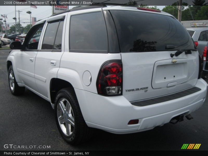 Summit White / Ebony 2008 Chevrolet TrailBlazer LT 4x4