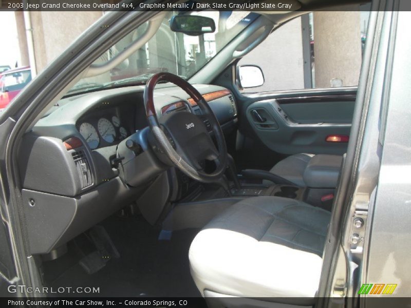 Graphite Metallic / Dark Slate Gray/Light Slate Gray 2003 Jeep Grand Cherokee Overland 4x4