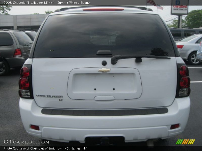 Summit White / Ebony 2008 Chevrolet TrailBlazer LT 4x4