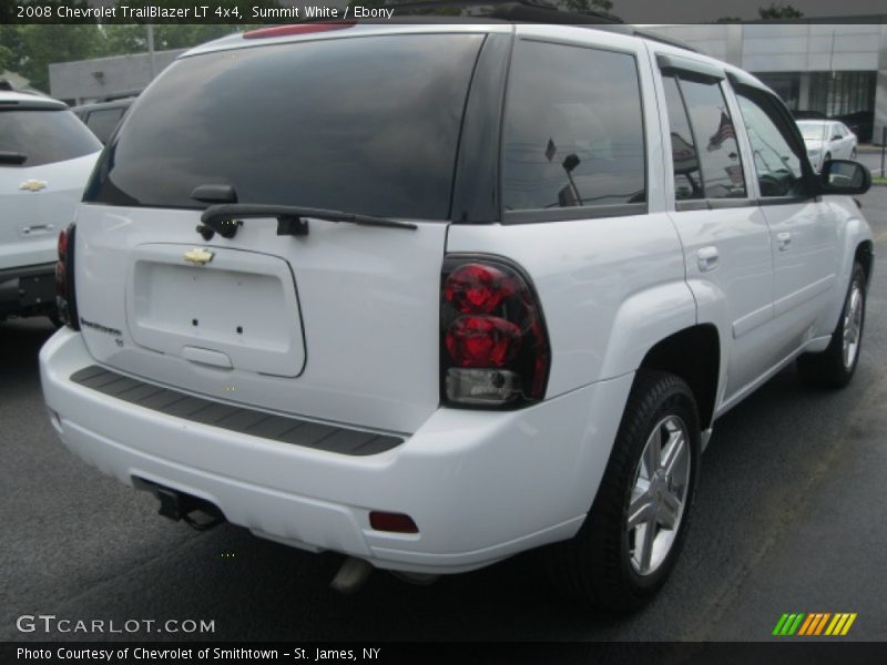 Summit White / Ebony 2008 Chevrolet TrailBlazer LT 4x4
