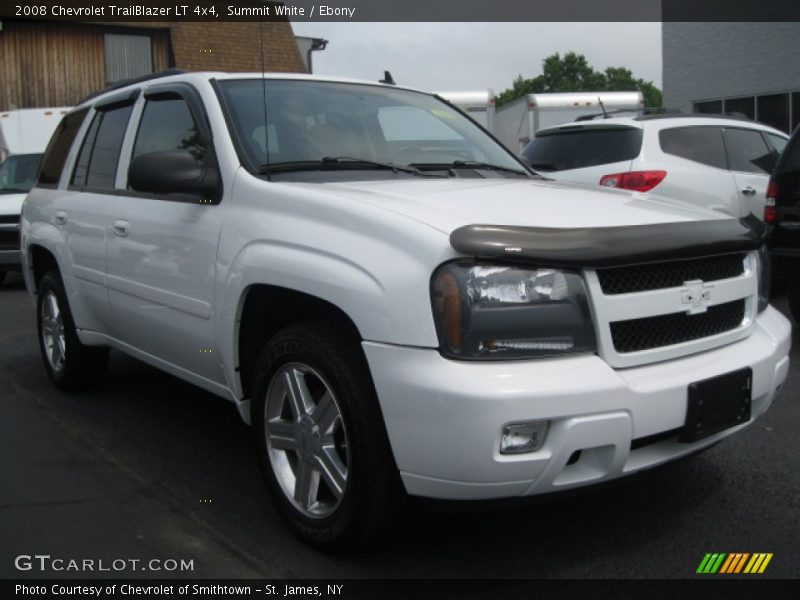 Summit White / Ebony 2008 Chevrolet TrailBlazer LT 4x4