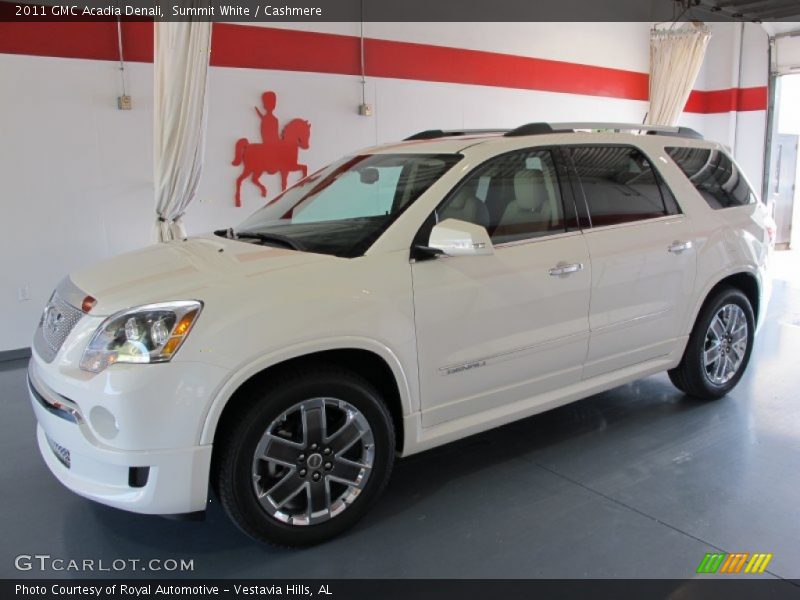 Summit White / Cashmere 2011 GMC Acadia Denali