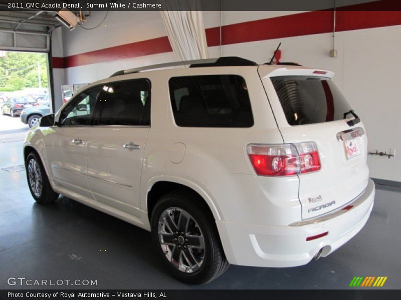 Summit White / Cashmere 2011 GMC Acadia Denali