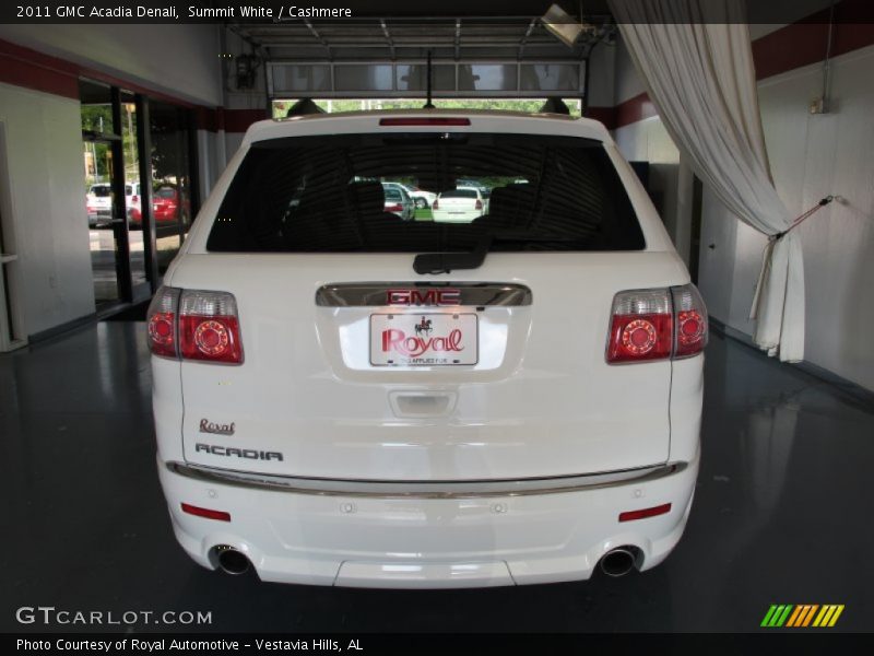 Summit White / Cashmere 2011 GMC Acadia Denali