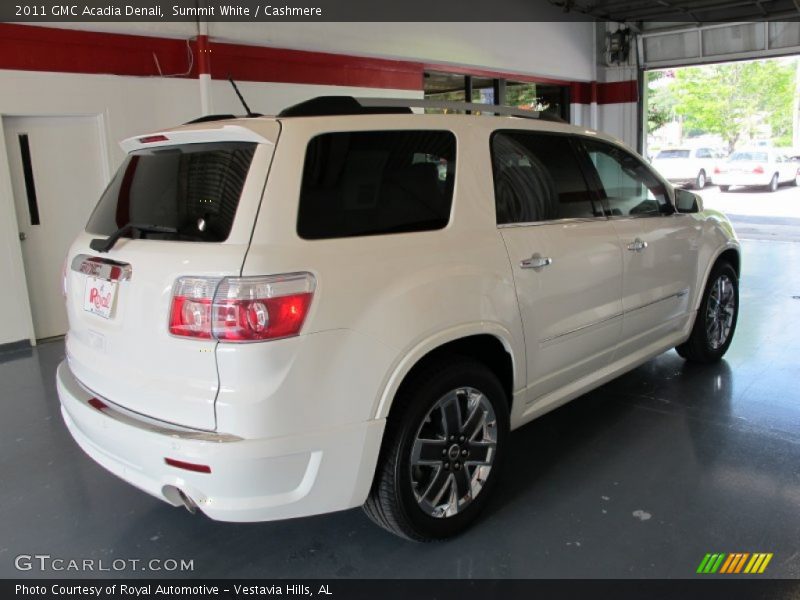 Summit White / Cashmere 2011 GMC Acadia Denali