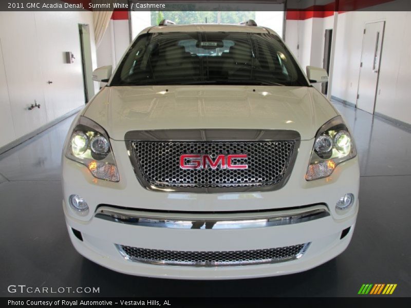 Summit White / Cashmere 2011 GMC Acadia Denali