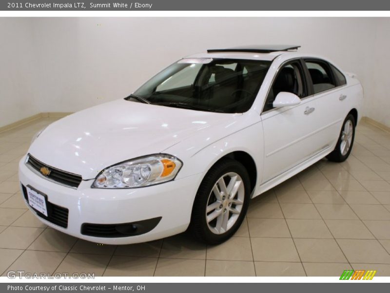 Summit White / Ebony 2011 Chevrolet Impala LTZ