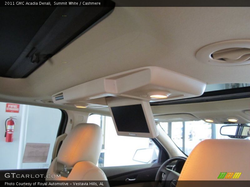 Summit White / Cashmere 2011 GMC Acadia Denali