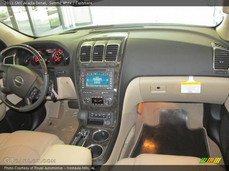 Summit White / Cashmere 2011 GMC Acadia Denali