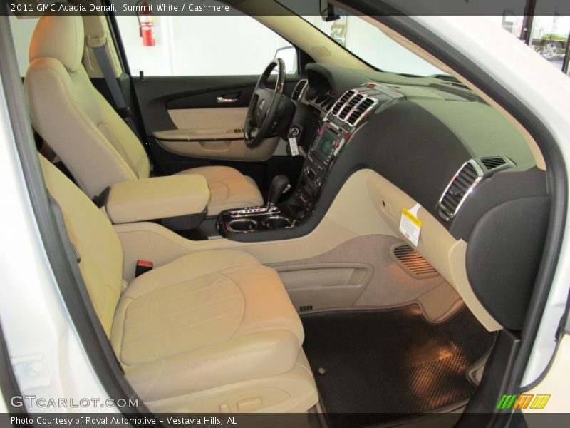 Summit White / Cashmere 2011 GMC Acadia Denali