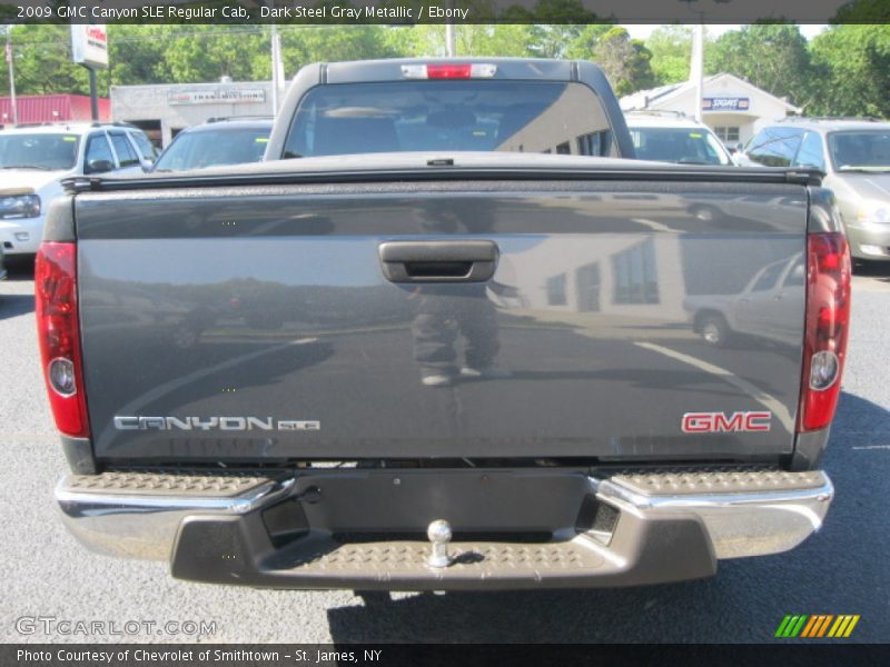 Dark Steel Gray Metallic / Ebony 2009 GMC Canyon SLE Regular Cab