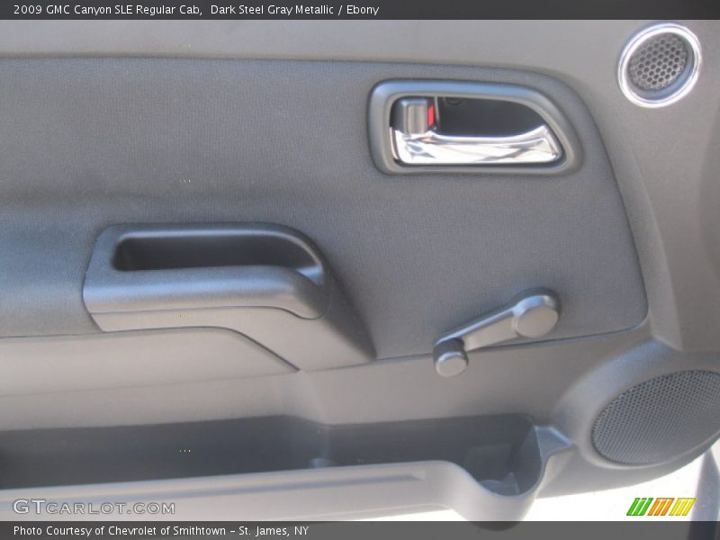 Dark Steel Gray Metallic / Ebony 2009 GMC Canyon SLE Regular Cab