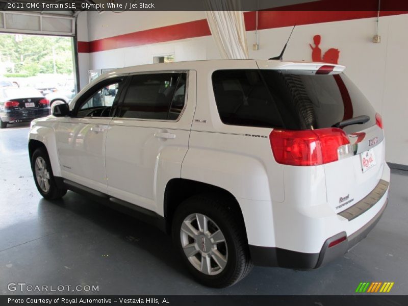 Olympic White / Jet Black 2011 GMC Terrain SLE
