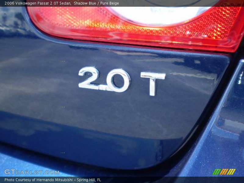 Shadow Blue / Pure Beige 2006 Volkswagen Passat 2.0T Sedan